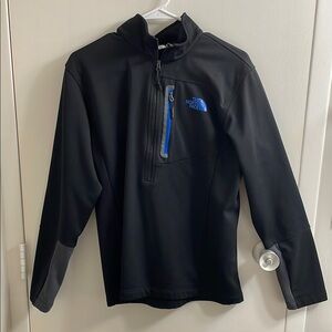 The North Face Black and Blue Pullover